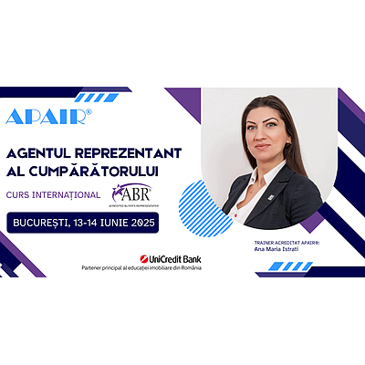 Curs internațional ABR - Agentul reprezentant al cumpărătorului