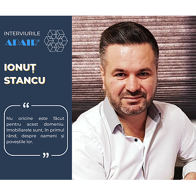 Interviu cu Ionuț Stancu, REALTOR®