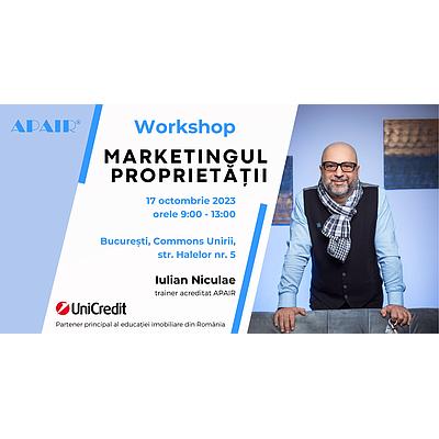 Workshop „Derularea contractului de reprezentare exclusivă și marketingul proprietății”