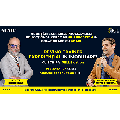 TRAINER EXPERIENȚIAL ÎN IMOBILIARE
